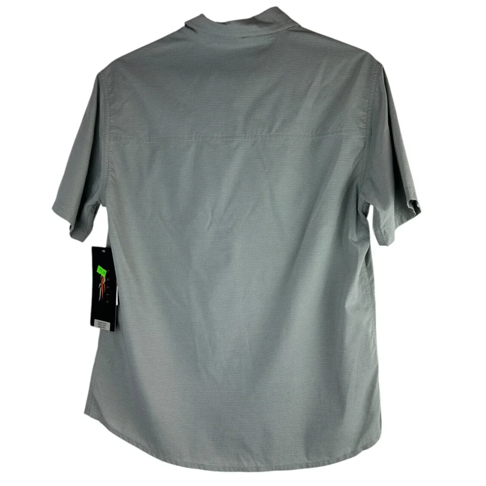 NWT Sitka Mojave SS Shirt Everyday Field Gray Grid Lightweight Men's Size Medium - Picture 10 of 12